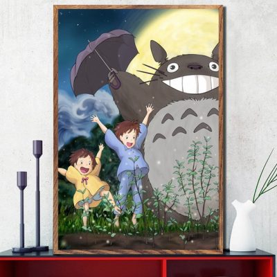 Happy Mei, Satsuki & Totoro Wallarts