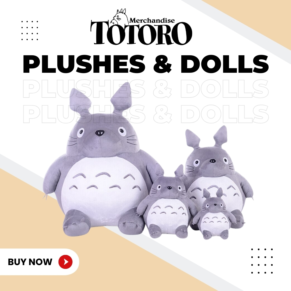 Totoro Merchandise plushes & dolls