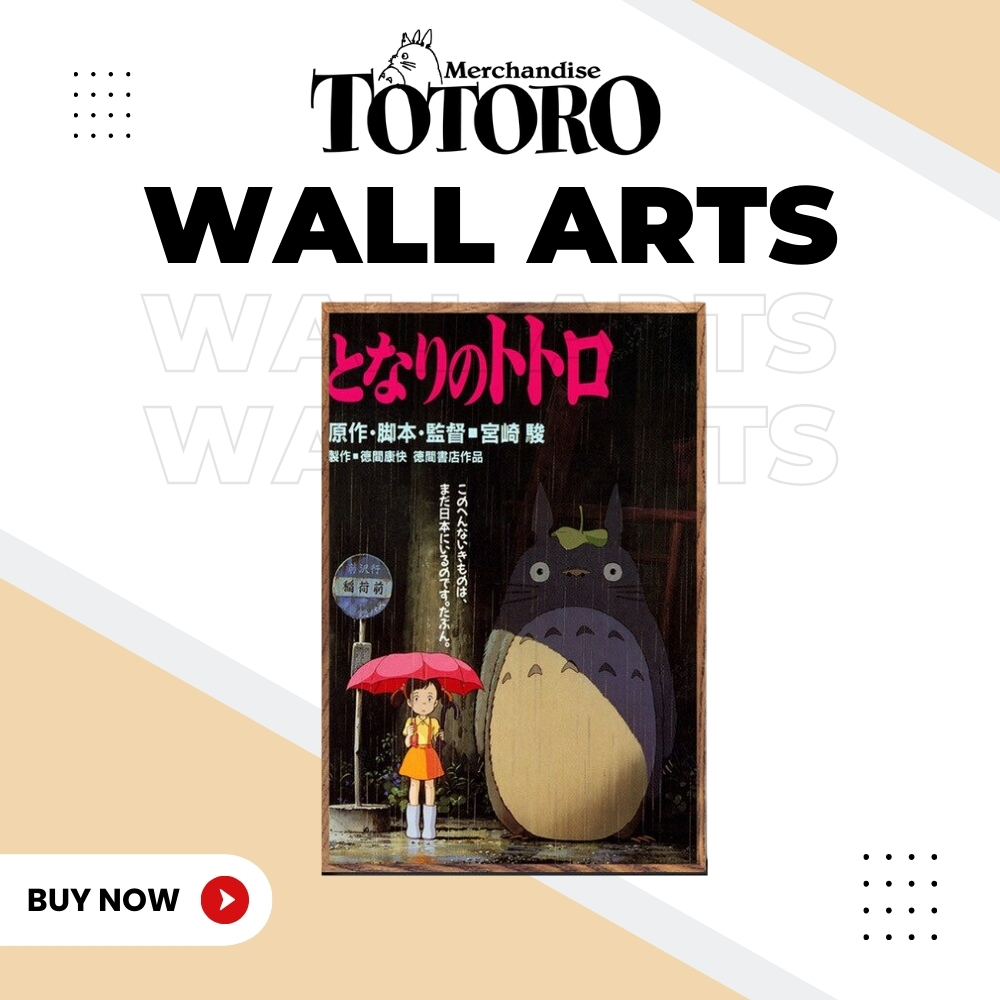 Totoro Merchandise wall arts